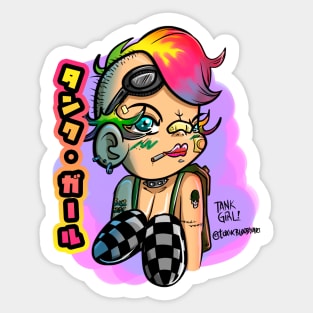 Tank Girl Sticker